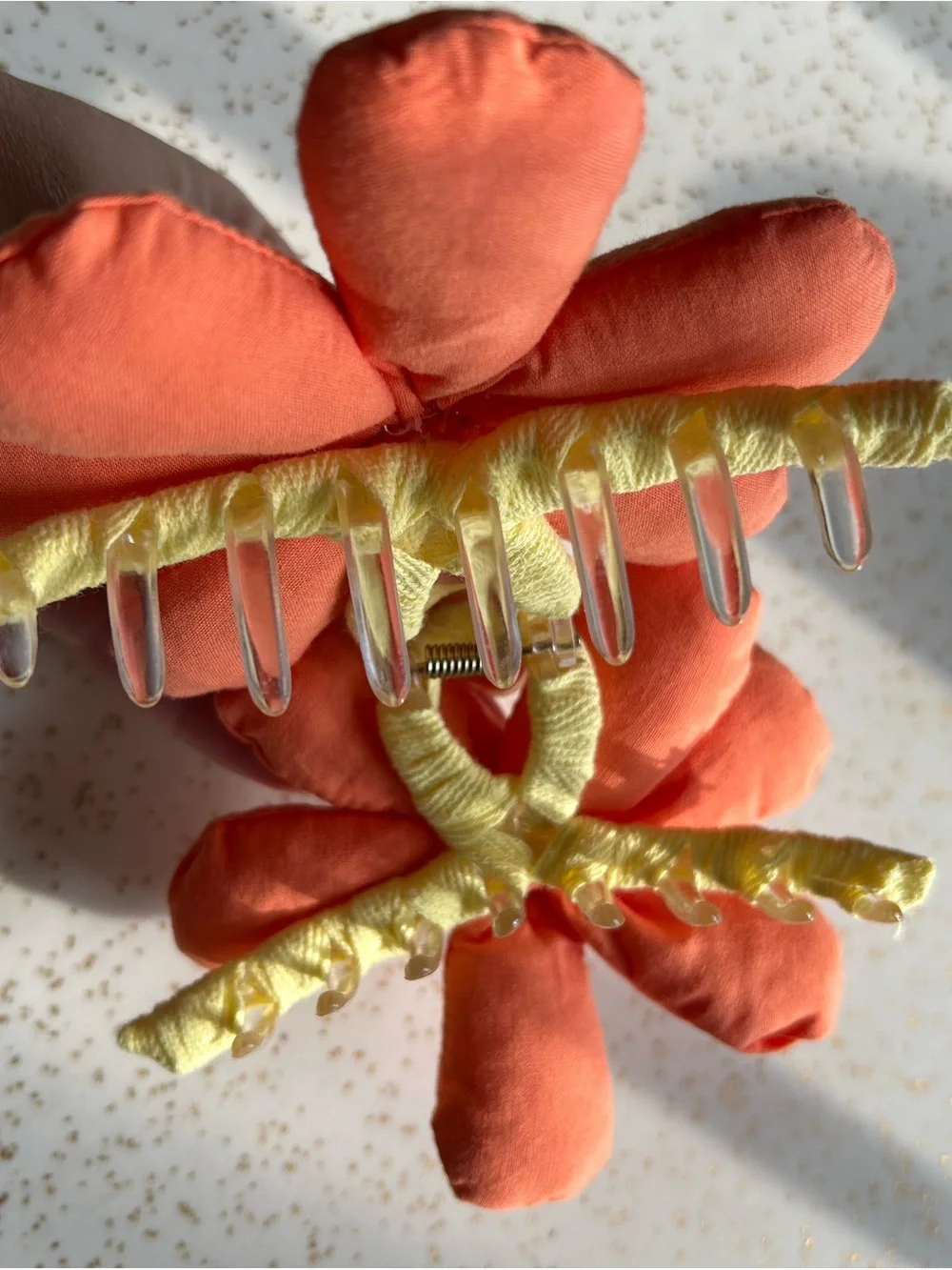 Giant Y2K Plush Hair Claw